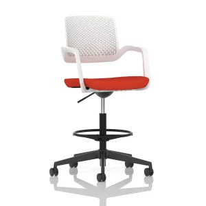 Cosmo Hi Rise Draughtsman Chair with Adjustable Footrest