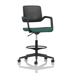 Cosmo Hi Rise Draughtsman Chair with Adjustable Footrest