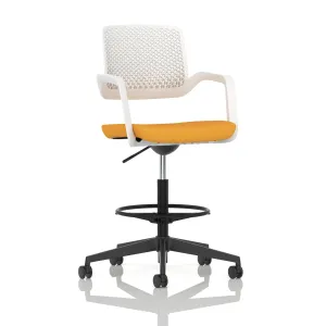 Cosmo Hi Rise Draughtsman Chair with Adjustable Footrest