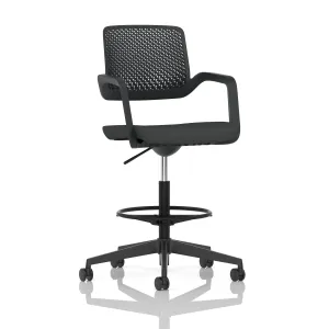 Cosmo Hi Rise Draughtsman Chair with Adjustable Footrest