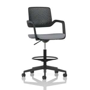 Cosmo Hi Rise Draughtsman Chair with Adjustable Footrest