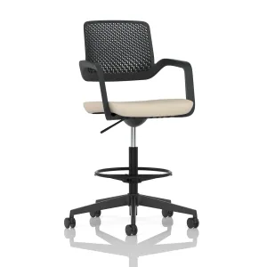 Cosmo Hi Rise Draughtsman Chair with Adjustable Footrest
