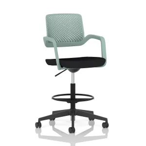 Cosmo Hi Rise Draughtsman Chair with Adjustable Footrest