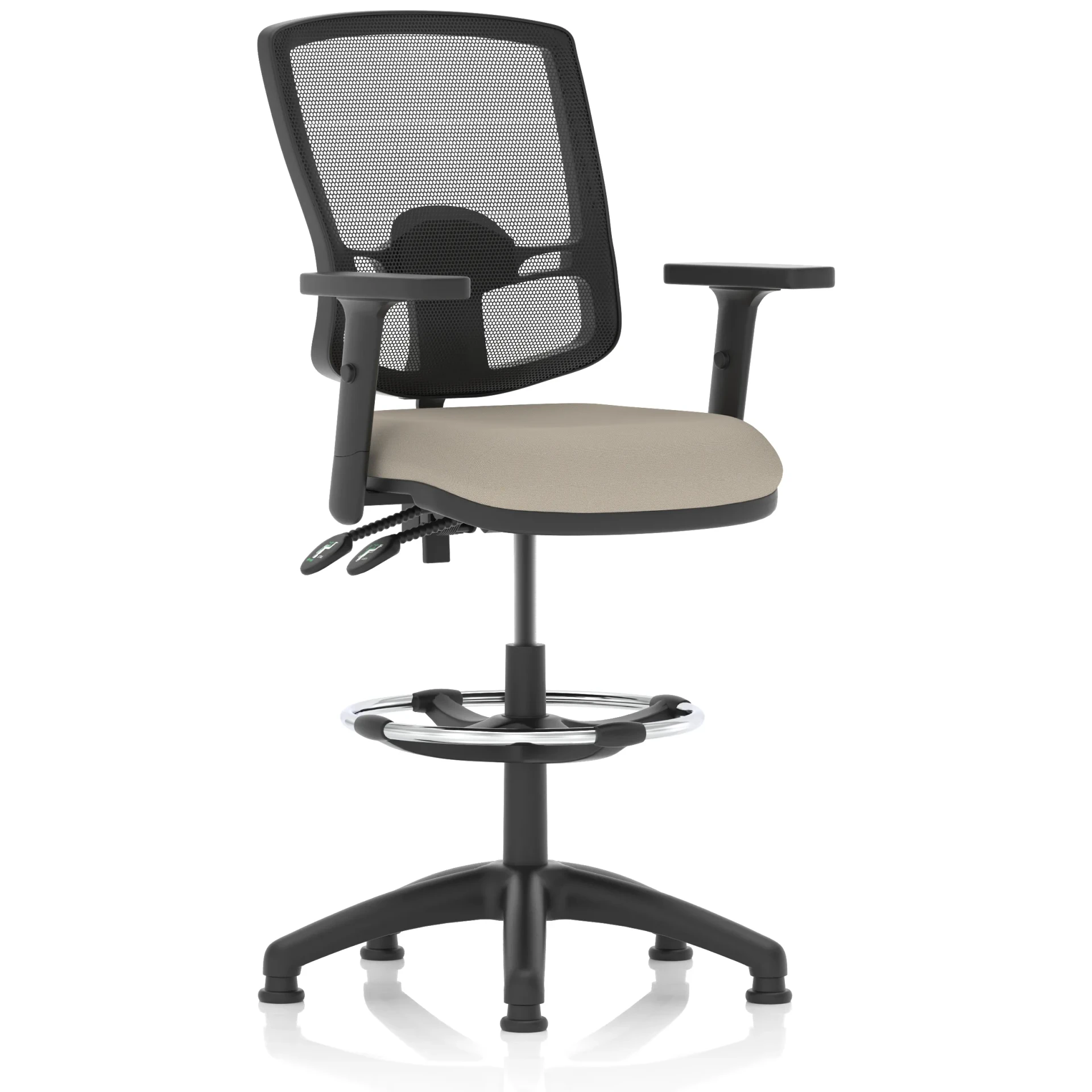 Eclipse Plus Deluxe Extra Large Mesh Back Draughtsman Chair