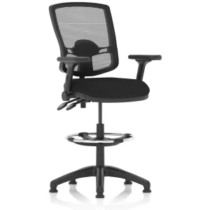 Eclipse Plus Deluxe Extra Large Mesh Back Draughtsman Chair