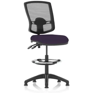 Eclipse Plus Deluxe Extra Large Mesh Back Draughtsman Chair