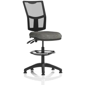 Eclipse Plus Medium Mesh Back Draughtsman Chair with Waterfall Seat