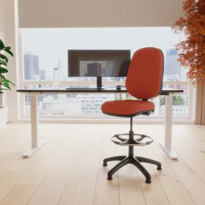 Eclipse Plus Task Operator Office Chair with Hi Rise Draughtsman Kit