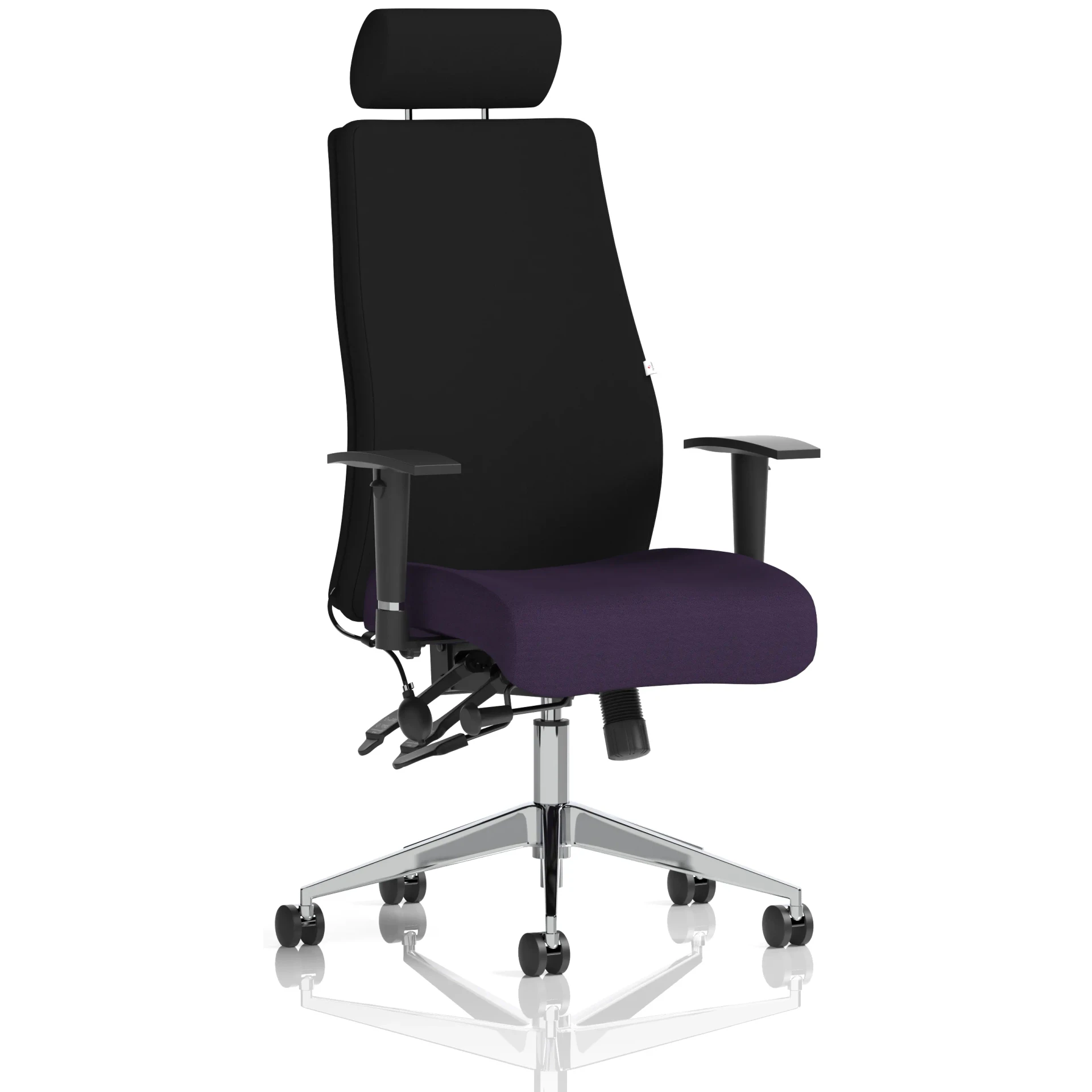 Onyx High Back Ergonomic Posture Office Chair with Adjustable Arms