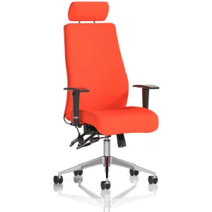 Onyx High Back Ergonomic Posture Office Chair with Adjustable Arms