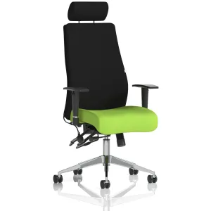 Onyx High Back Ergonomic Posture Office Chair with Adjustable Arms