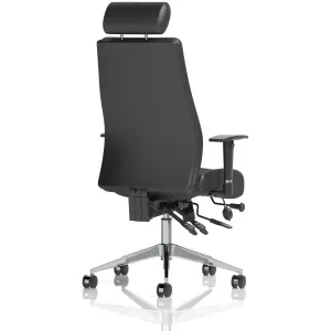 Onyx High Back Ergonomic Posture Office Chair with Adjustable Arms
