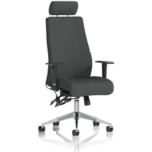 Onyx High Back Ergonomic Posture Office Chair with Adjustable Arms