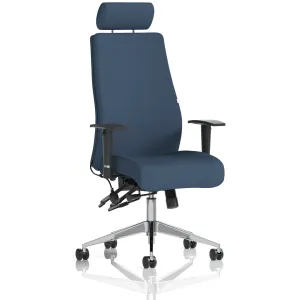Onyx High Back Ergonomic Posture Office Chair with Adjustable Arms