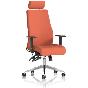 Onyx High Back Ergonomic Posture Office Chair with Adjustable Arms