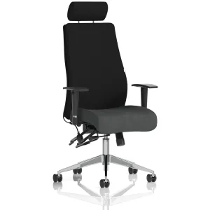 Onyx High Back Ergonomic Posture Office Chair with Adjustable Arms