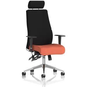 Onyx High Back Ergonomic Posture Office Chair with Adjustable Arms