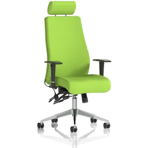 Onyx High Back Ergonomic Posture Office Chair with Adjustable Arms