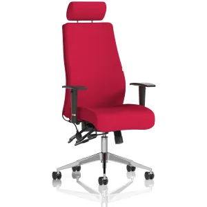 Onyx High Back Ergonomic Posture Office Chair with Adjustable Arms