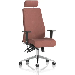 Onyx High Back Ergonomic Posture Office Chair with Adjustable Arms