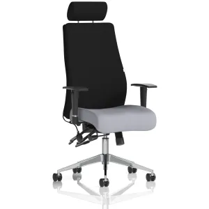Onyx High Back Ergonomic Posture Office Chair with Adjustable Arms