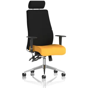 Onyx High Back Ergonomic Posture Office Chair with Adjustable Arms