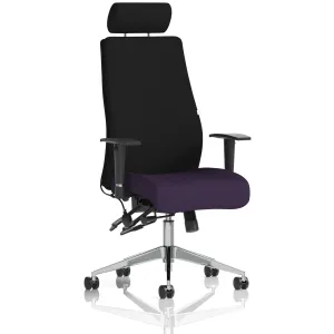 Onyx High Back Ergonomic Posture Office Chair with Adjustable Arms