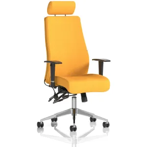 Onyx High Back Ergonomic Posture Office Chair with Adjustable Arms