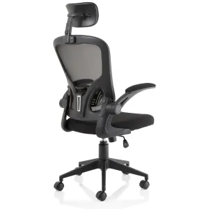 Ace High Back Mesh Executive Office Chair with Folding Arms