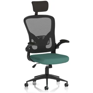Ace High Back Mesh Executive Office Chair with Folding Arms