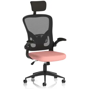 Ace High Back Mesh Executive Office Chair with Folding Arms