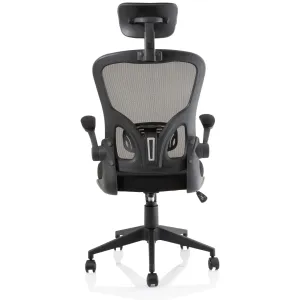 Ace High Back Mesh Executive Office Chair with Folding Arms