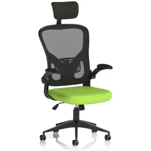 Ace High Back Mesh Executive Office Chair with Folding Arms
