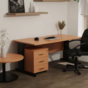 Bella Medium Back Executive Office Chair with Arms