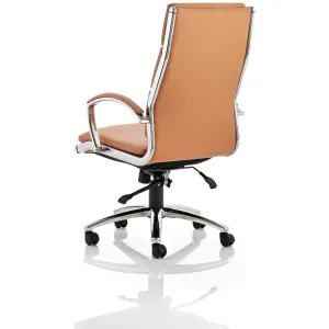 Classic Medium or High Back Bonded Leather Executive Office Chair