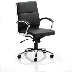 Classic Medium or High Back Bonded Leather Executive Office Chair