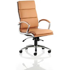 Classic Medium or High Back Bonded Leather Executive Office Chair