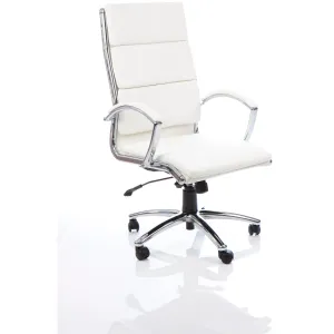 Classic Medium or High Back Bonded Leather Executive Office Chair