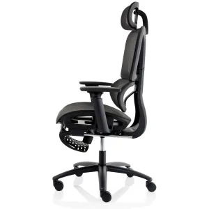 Horizon Executive Mesh Chair With Height Adjustable Arms and Footrest