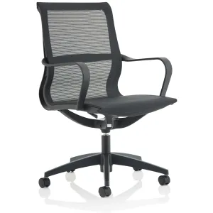 Lula Medium Mesh Back Executive Office Chair with Arms