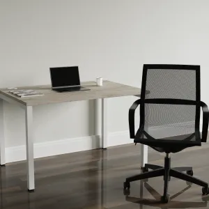 Lula Medium Mesh Back Executive Office Chair with Arms