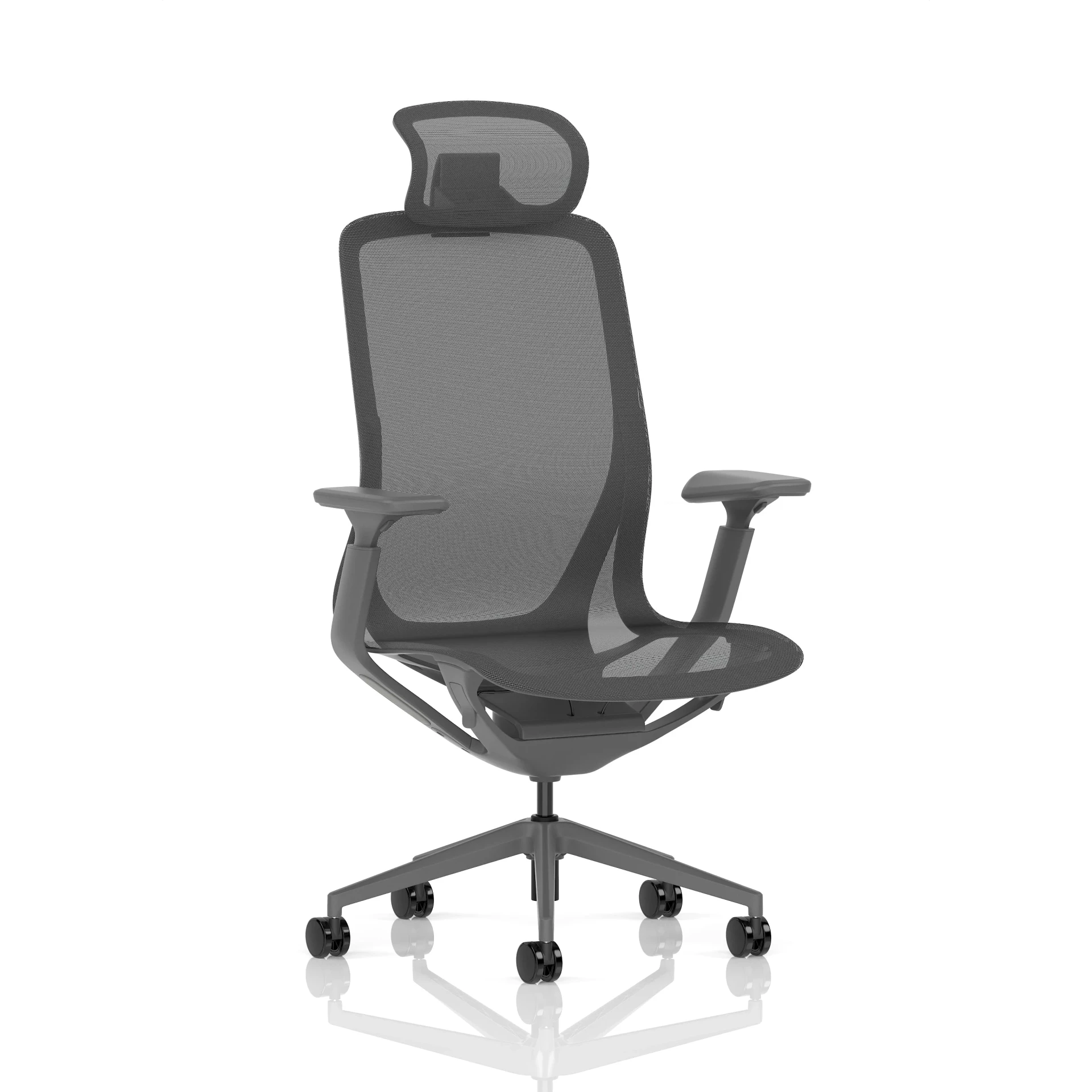Lumo Recycled Mesh Executive Office Chair with Optional Headrest