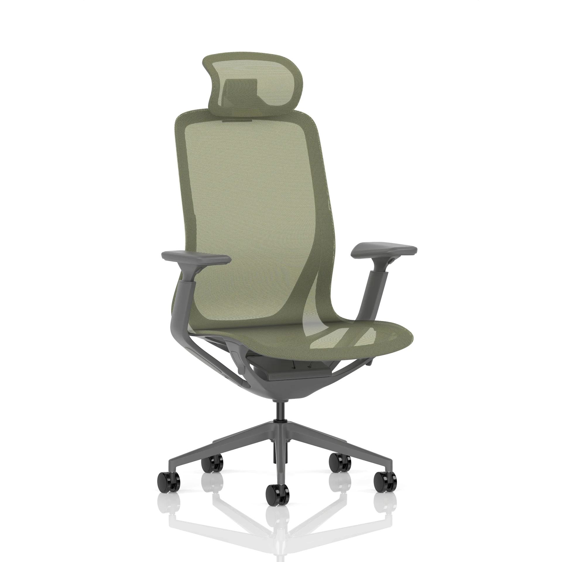 Lumo Recycled Mesh Executive Office Chair with Optional Headrest