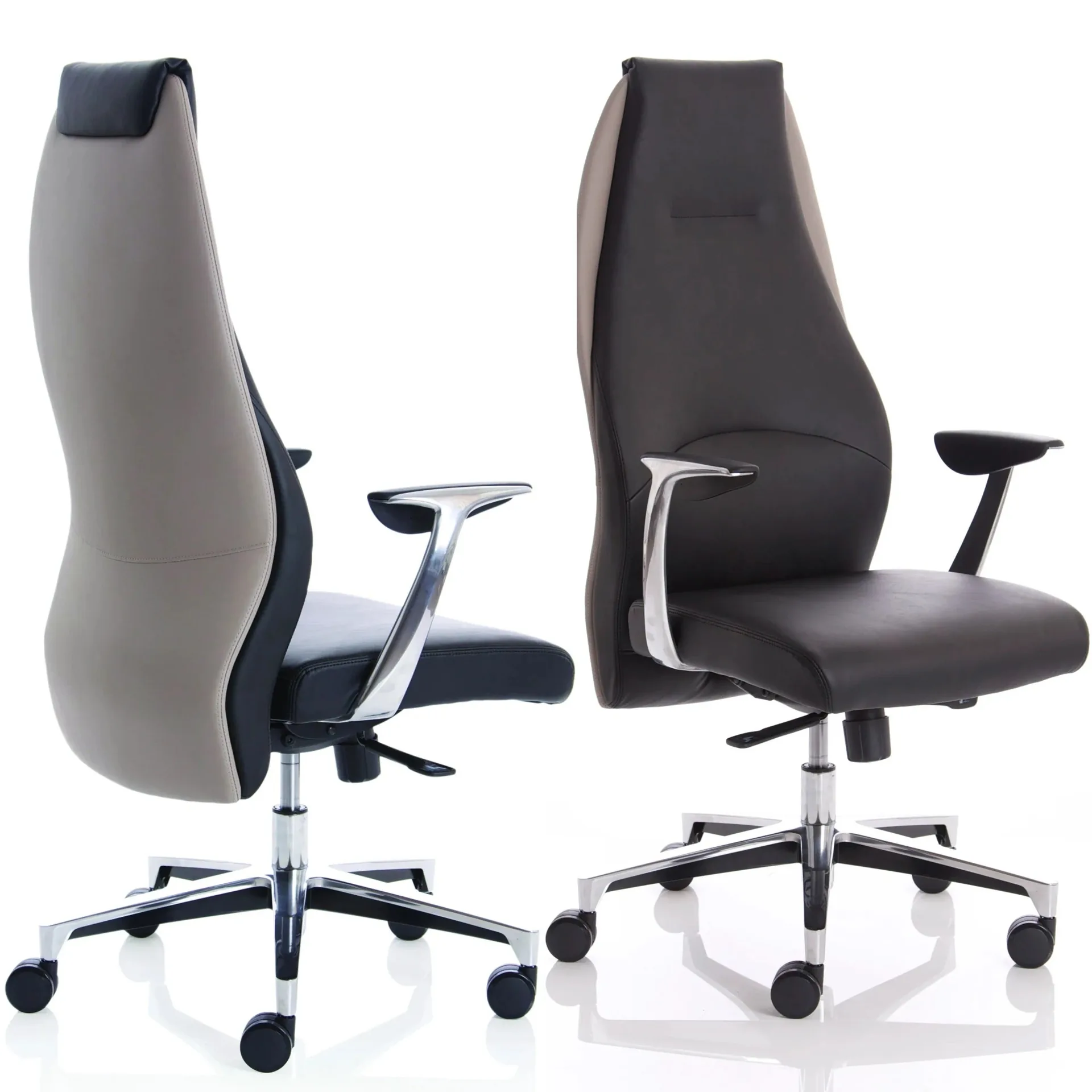 Mien High Back Soft Bonded Leather Executive Office Chair