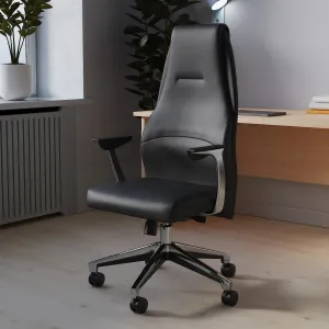 Mien High Back Soft Bonded Leather Executive Office Chair