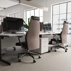 Mien High Back Soft Bonded Leather Executive Office Chair