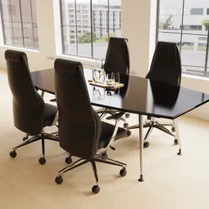 Mien High Back Soft Bonded Leather Executive Office Chair
