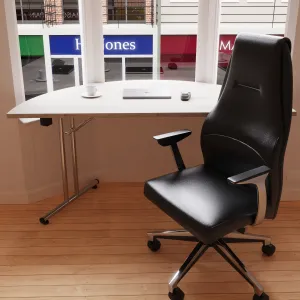 Mien High Back Soft Bonded Leather Executive Office Chair