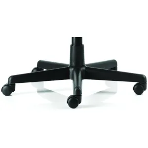 Moore High Back Black Executive Office Chair in Fabric or Leather