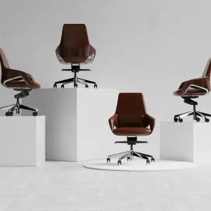 Olive High Back Executive Office Chair